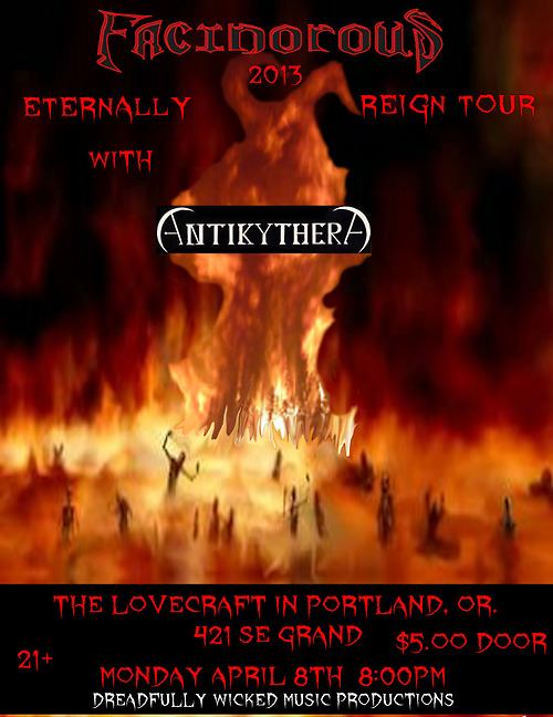 Live metal tonight ($5) and then free movies! Jon Dies In The End and Evil Ed